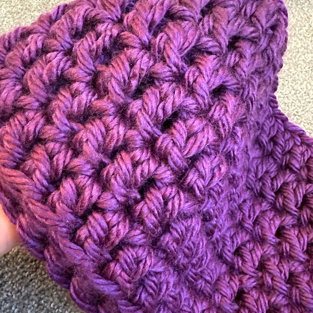 Handmade Infinity Scarf - Picture 2 of 3